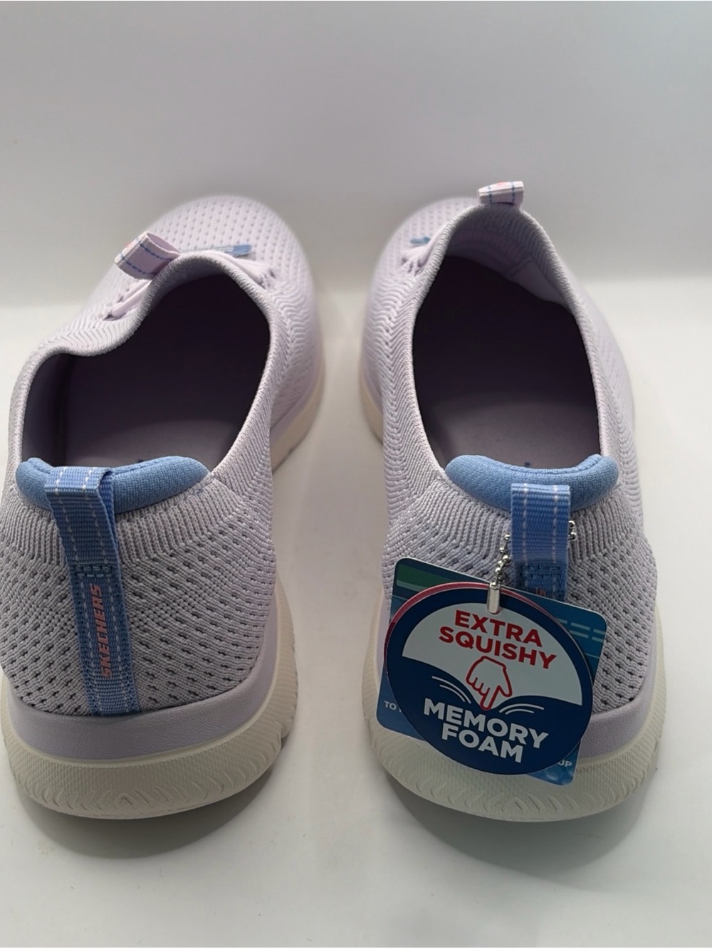 Skechers Summits Top Player Lilac & Blue 150116 Women's Size 11. NWOB - Picture 5 of 11